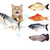 3D Fish Electric Cat Toy