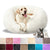 Round Plush Dog Beds for Large Dogs